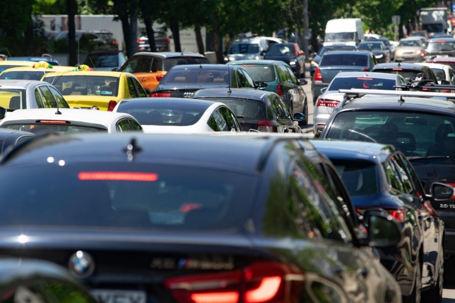 mașini - trafic în București