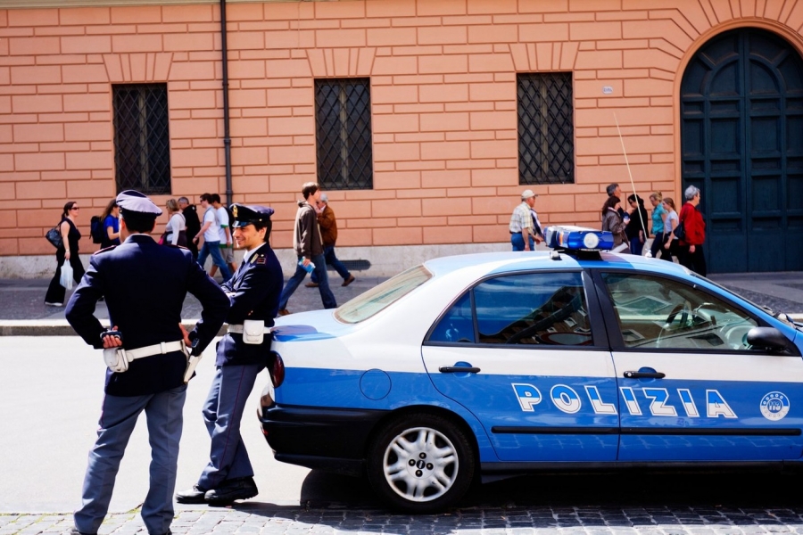 politia din Italia