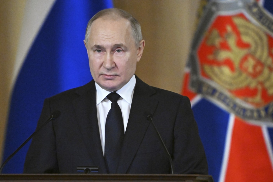 V Putin - Foto Credit: Sergei Guneyev / AP / Profimedia