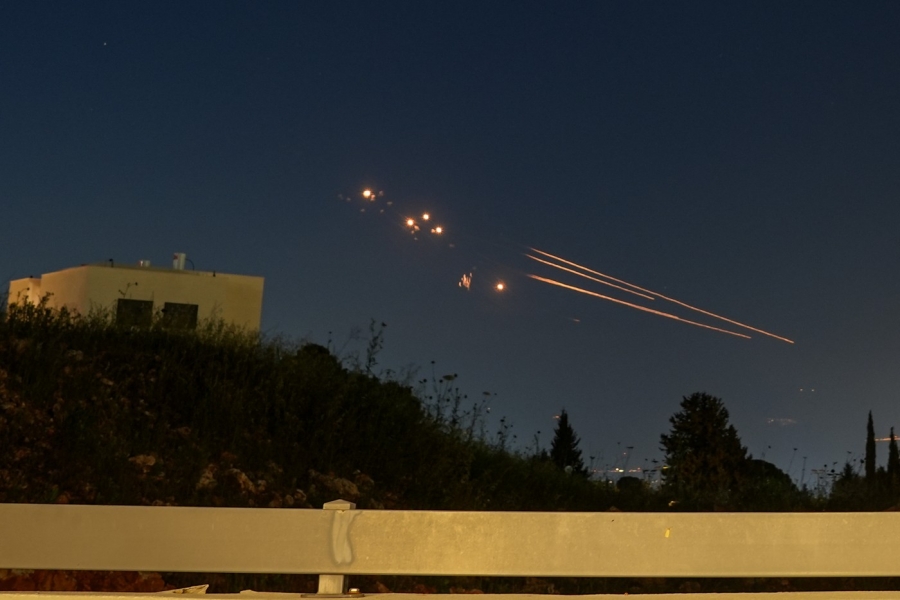 Imagine cu sistemul Iron Dome al Israelului. Foto: Ayal Margolin/JINI / Xinhua News / Profimedia
