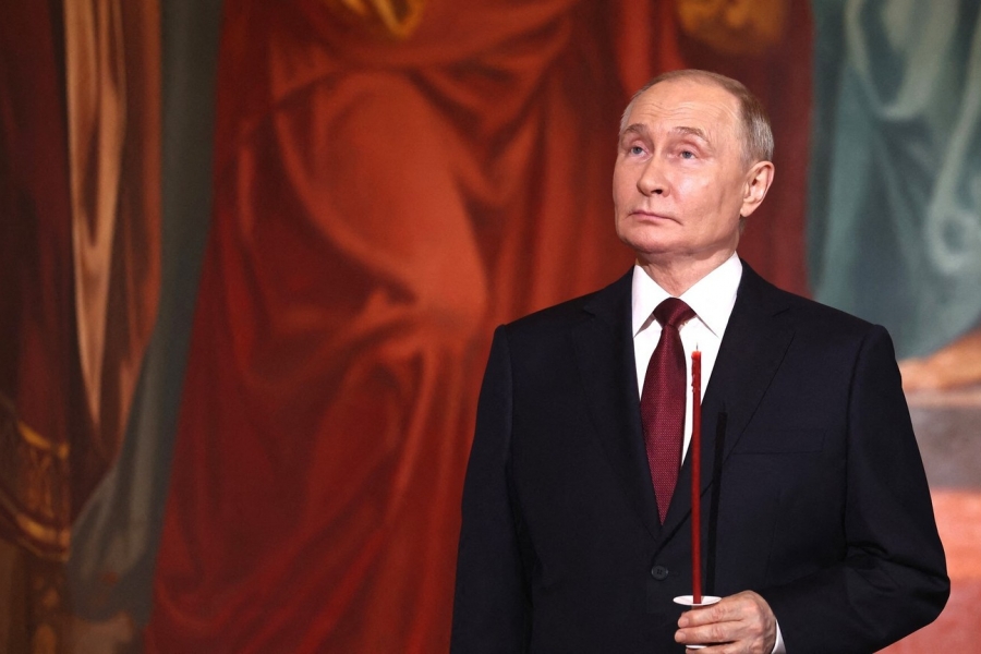 Putin de Paște. Foto: Profimedia Images
