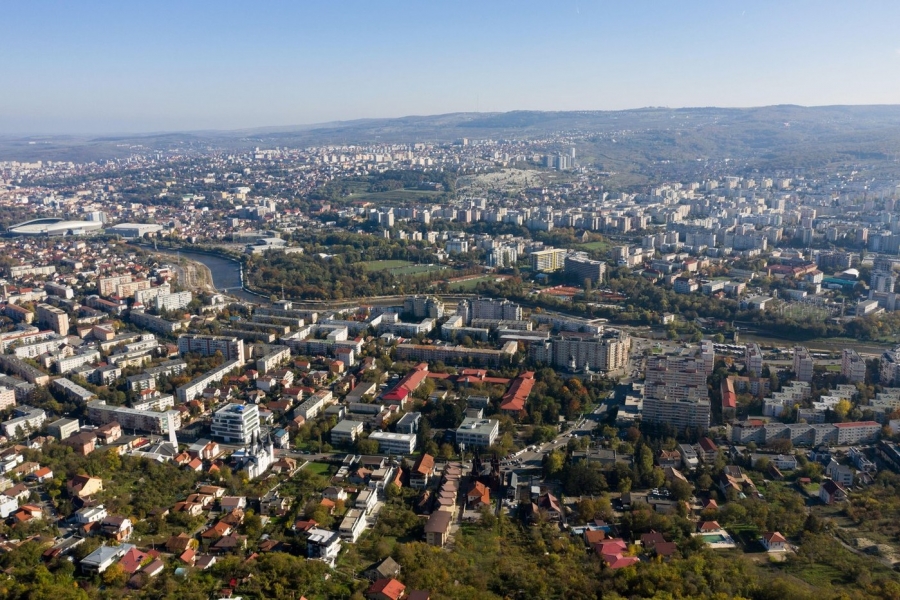 Cluj - vedere de sus