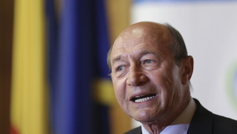 Fostul președinte Traian Băsescu. Foto: Inquam Photos /Octav Ganea