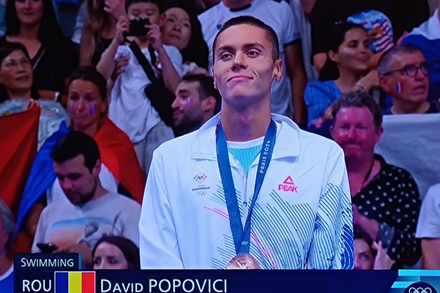 David Popovici - medalie de bronz