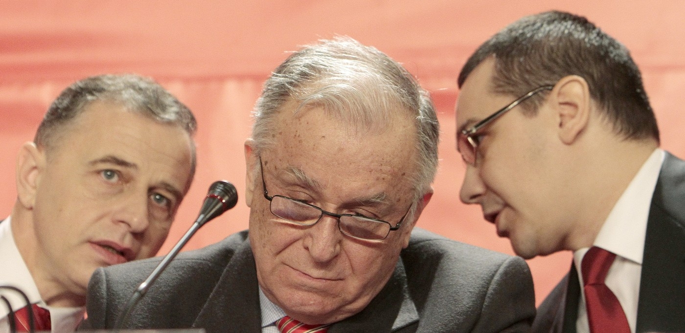 Mircea Geoană, Ion Iliescu și Victor Ponta