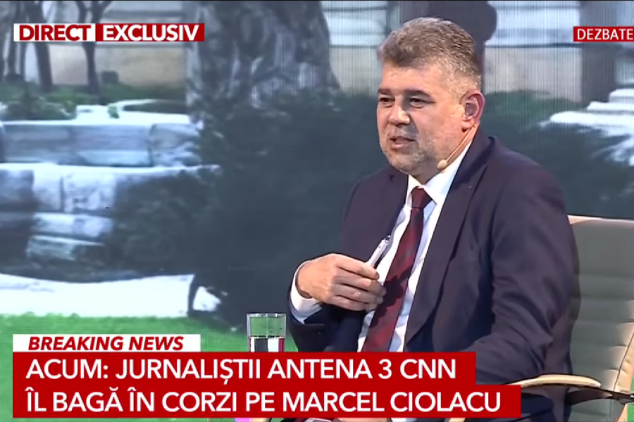 Marcel Ciolacu la Antena3