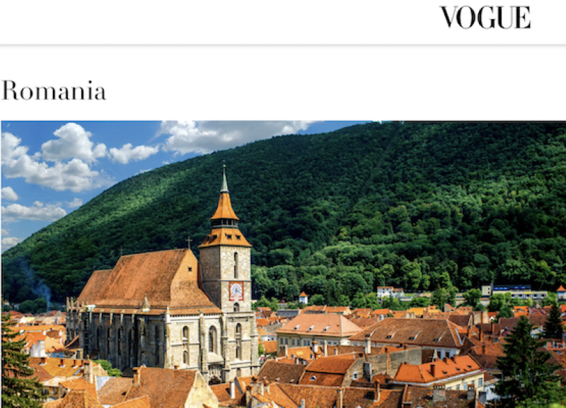 România în revista Vogue