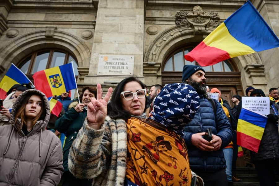 Proteste pro-georgescu curtea de apel