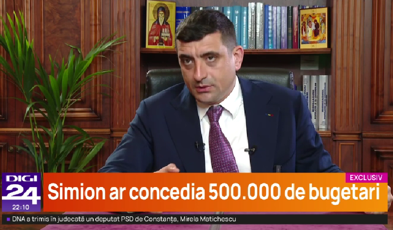 George Simion - captură digi24