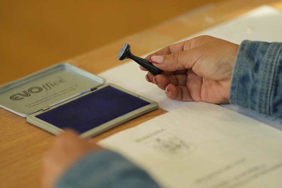 stampilă - vot