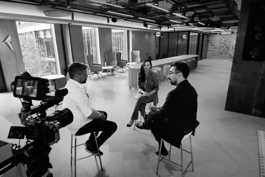 Diana Alexa și Victor Stroe, doi dintre liderii Leo Burnett România