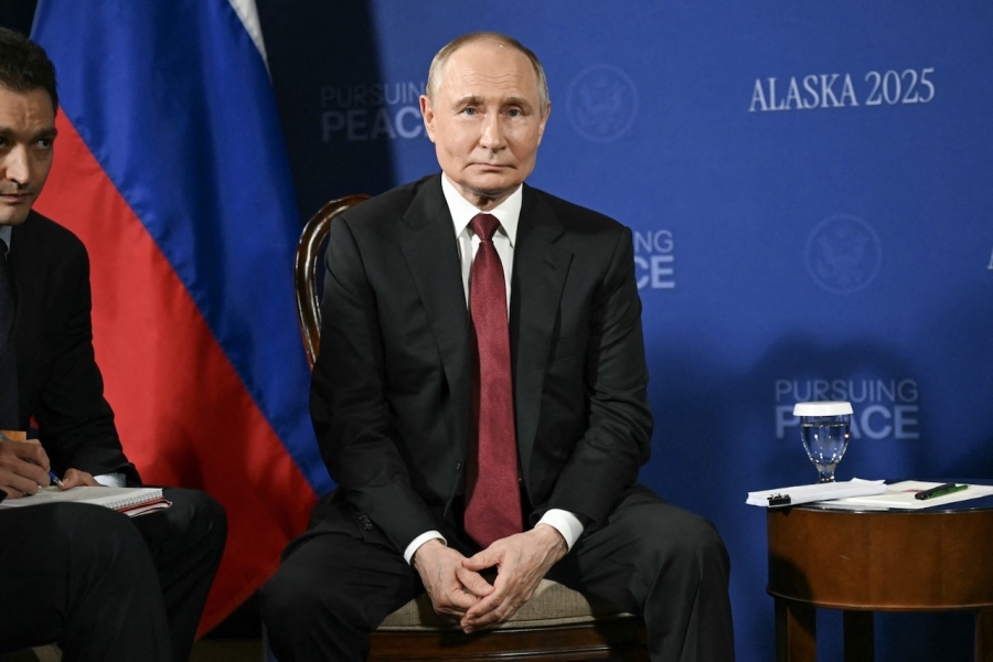 Putin la conferința de presă din Alaska