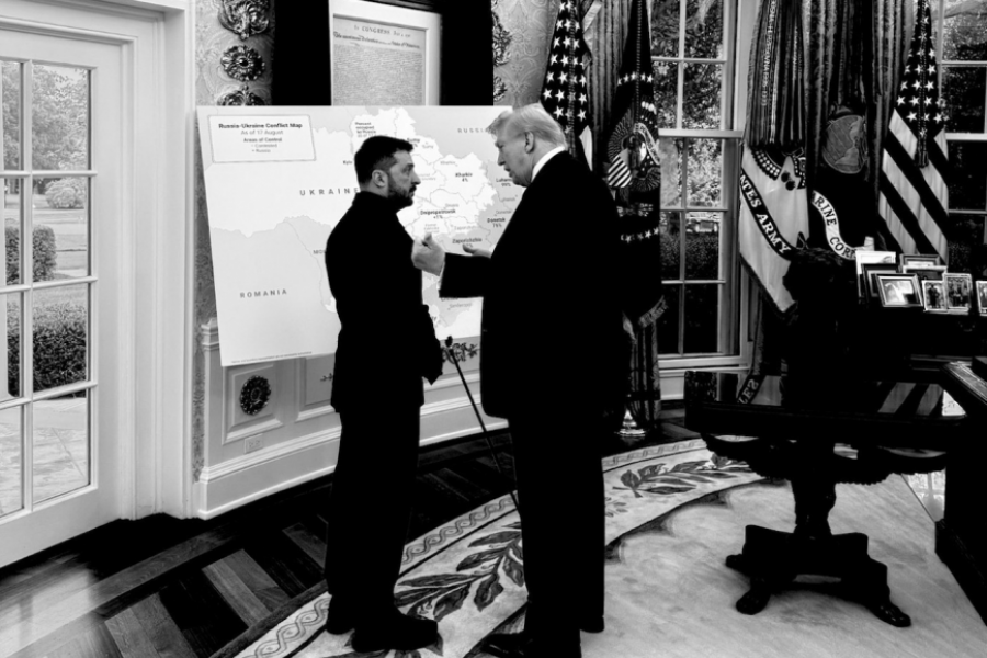 Trump și Zelenski în Biroul Oval
