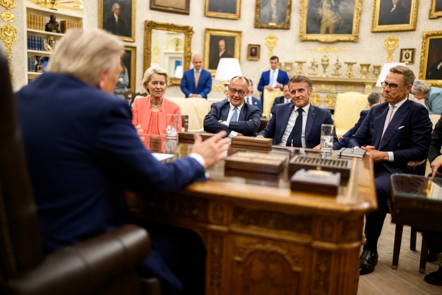 lideri ue - trump