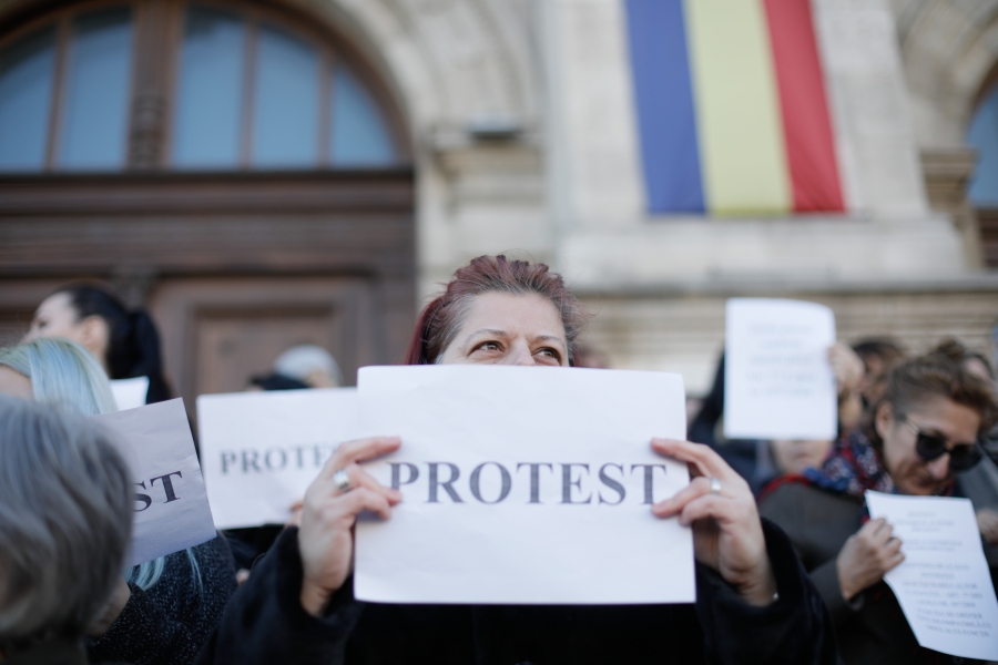 protest magistrați