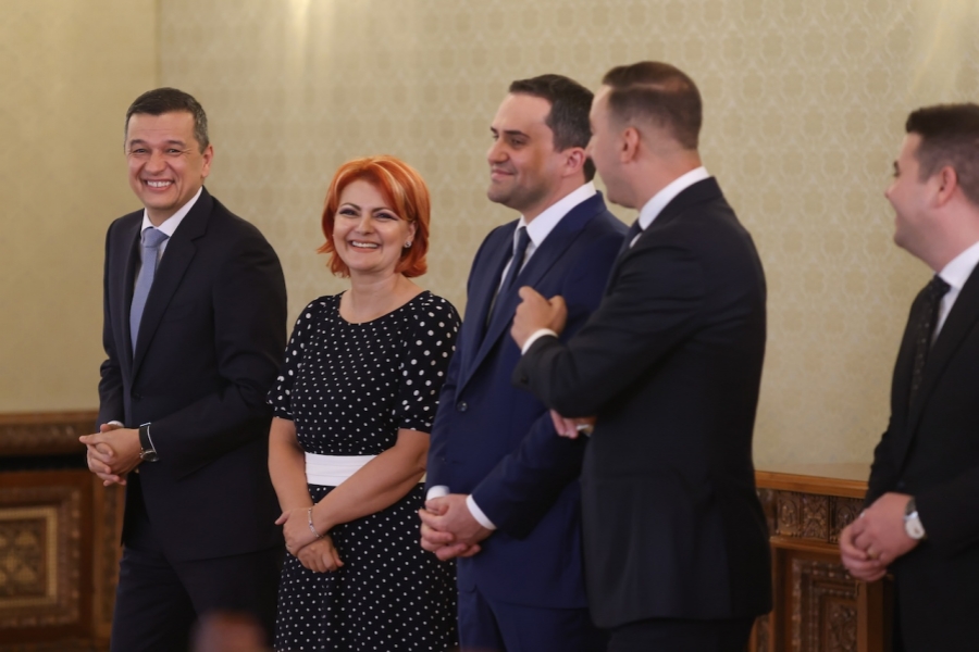 Olguta Vasilescu si colegii din PSD