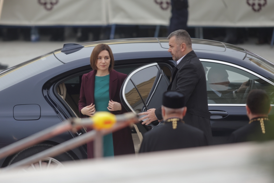 Maia Sandu catedrala