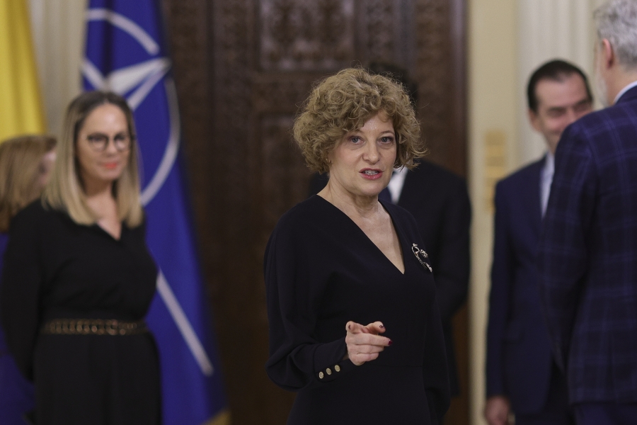 Oana Gheorghiu la Cotroceni