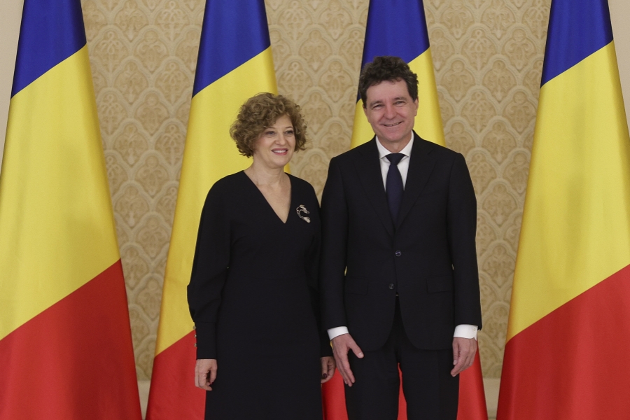 Nicușor Dan și Oana Gheorghiu