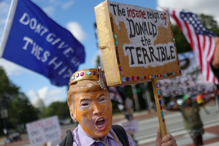 Donald Trump - protest