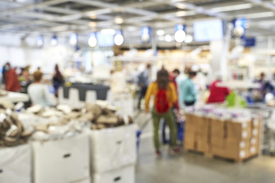 supermarket aglomerat