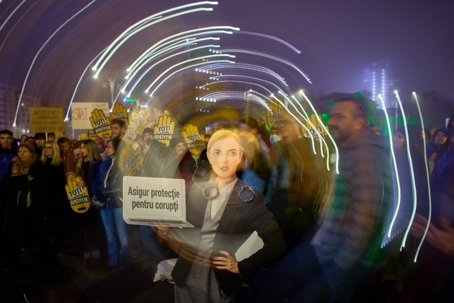 Caricatură Lia Savonea