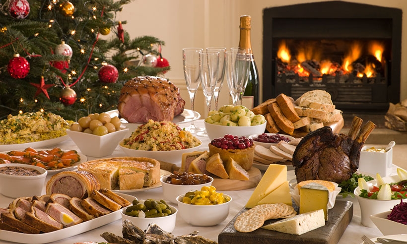Masă festivă de Crăciun
