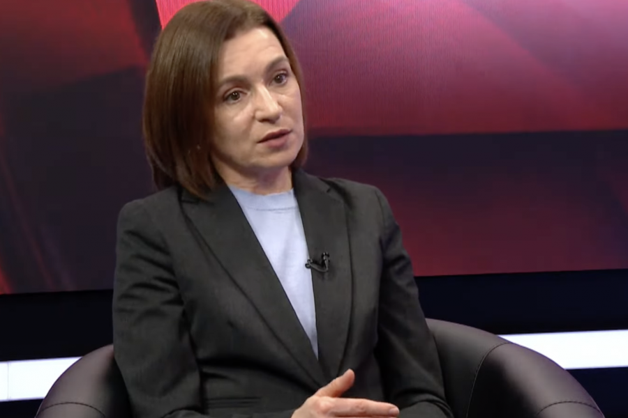 Maia Sandu / sursa foto: captură TV8