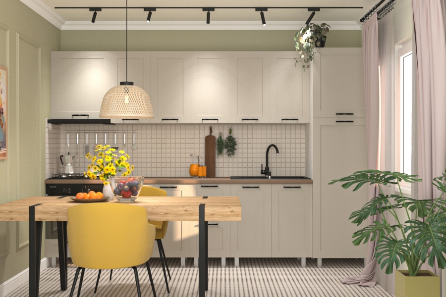 Bucătăria care respiră: cum obții echilibrul dintre naturalețe și modern