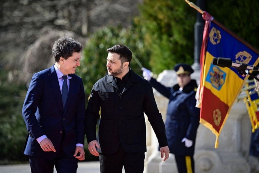Nicusor Dan si Zelenski