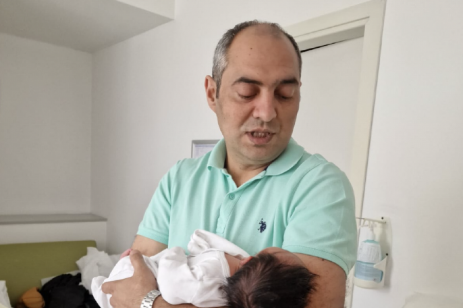 Gelu Duminica si fiica / sursa foto: arhiva personala