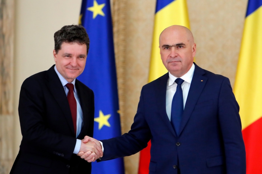 Nicusor Dan Ilie Bolojan / sursa foto: Profimedia