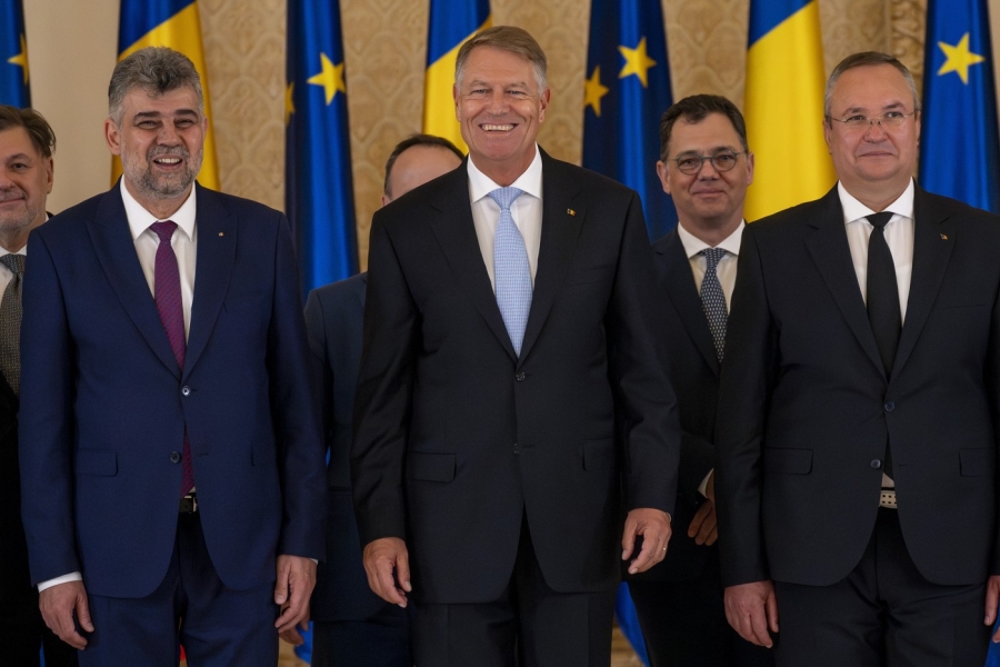 Iohannis Ciuca / sursa foto: Profimedia