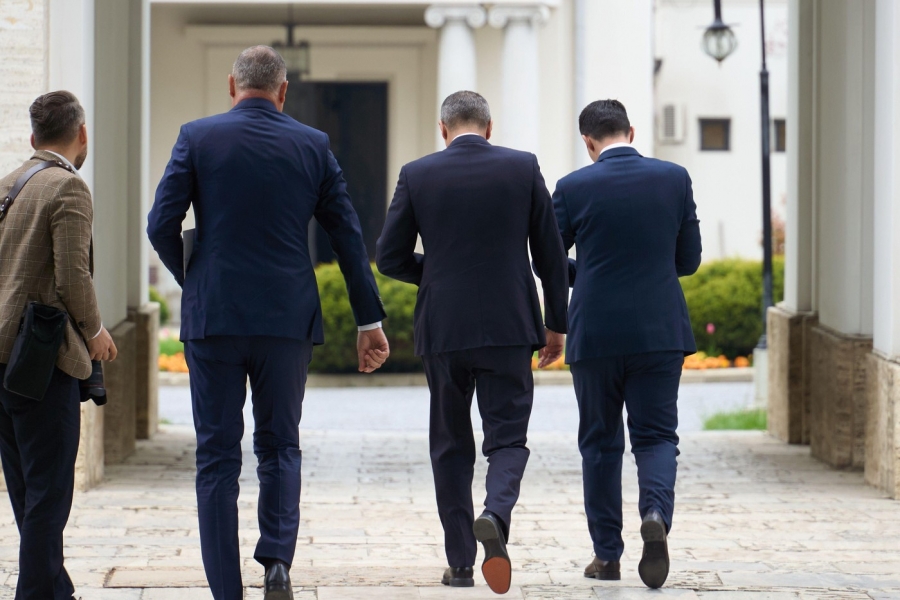 Marian Neacsu - Sorin Grindeanu la Cotroceni