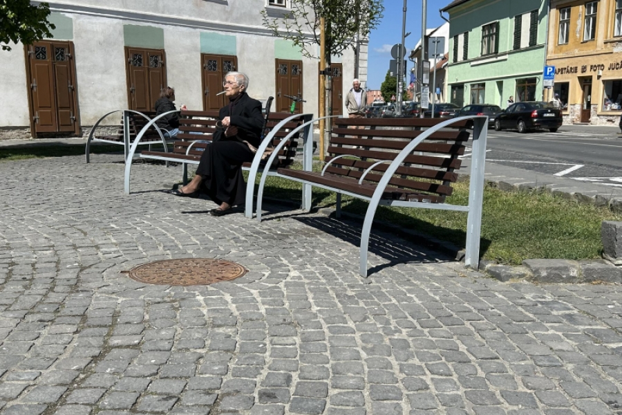 Femeia din Sibiu / sursa foto: Facebook Andra Samoila