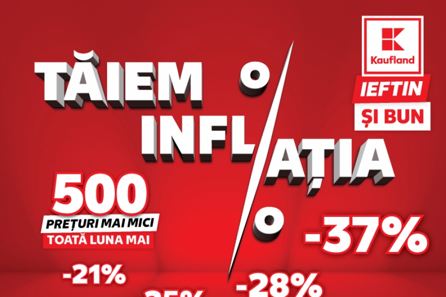 Campanie de reduceri la Kaufland  - până la 40% la sute de produse