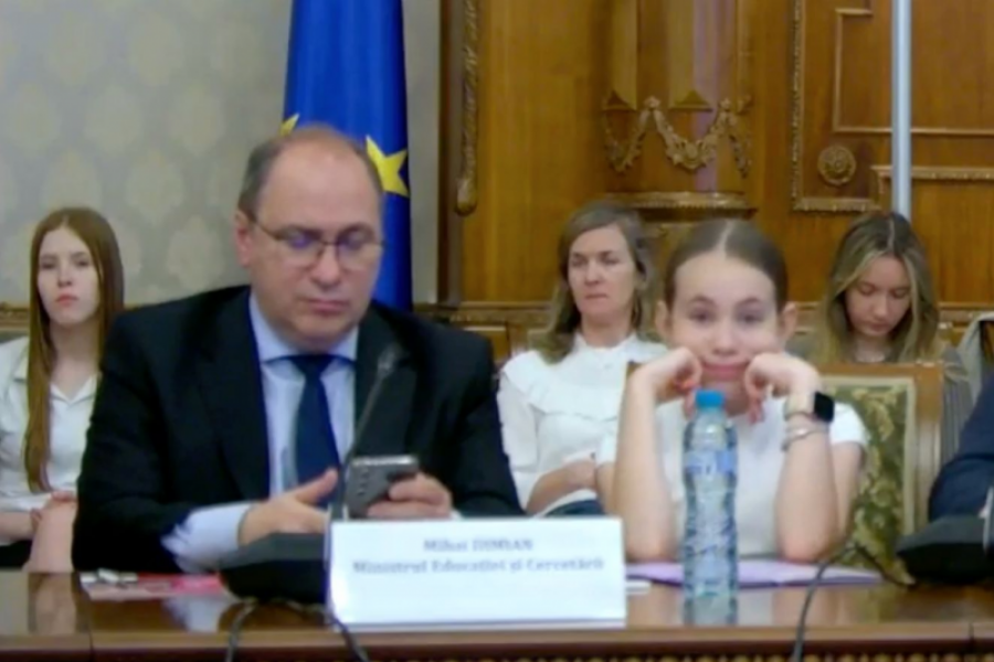 Ilinca si minstrul educatiei
