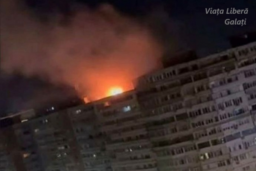Drona in Galati / sursa foto: Viata Libera Galati