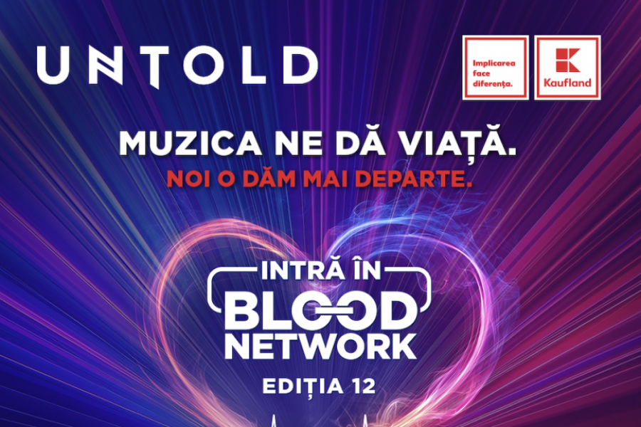 Festivalul Untold anunță a 12-a ediție Blood Network. Donează sânge, salvează o viață și îi vezi gratuit pe Sting, Chainsmokers și James Hype