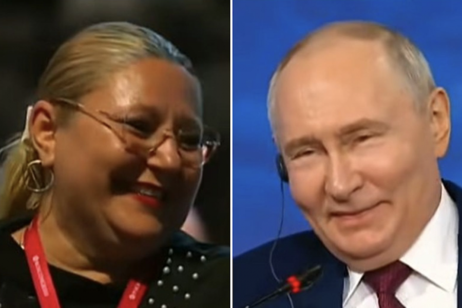 Șoșoacă - Putin