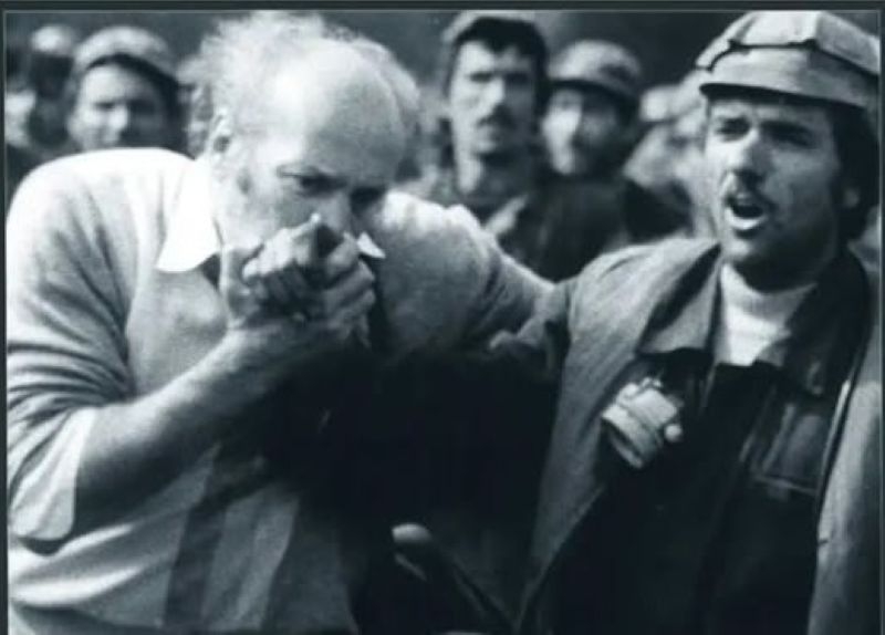 mineriada/ sursa foto: Dinu Lazăr