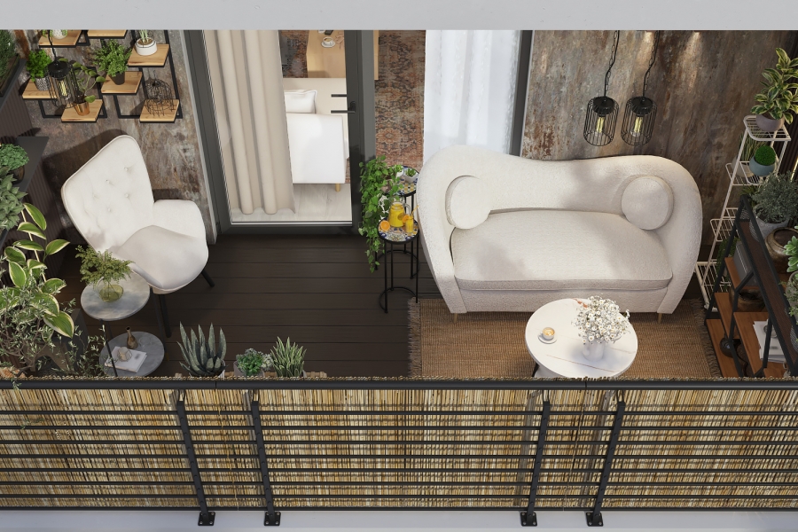 Vara începe în balcon. Idei simple pentru cea mai plăcută transformare: de la „spațiu de depozitare”, la ”locul preferat al casei”