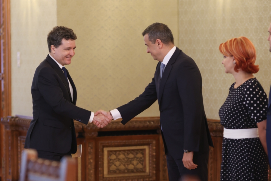 Nicușor Dan și Sorin Grindeanu. sursa foto: Inquam Photos