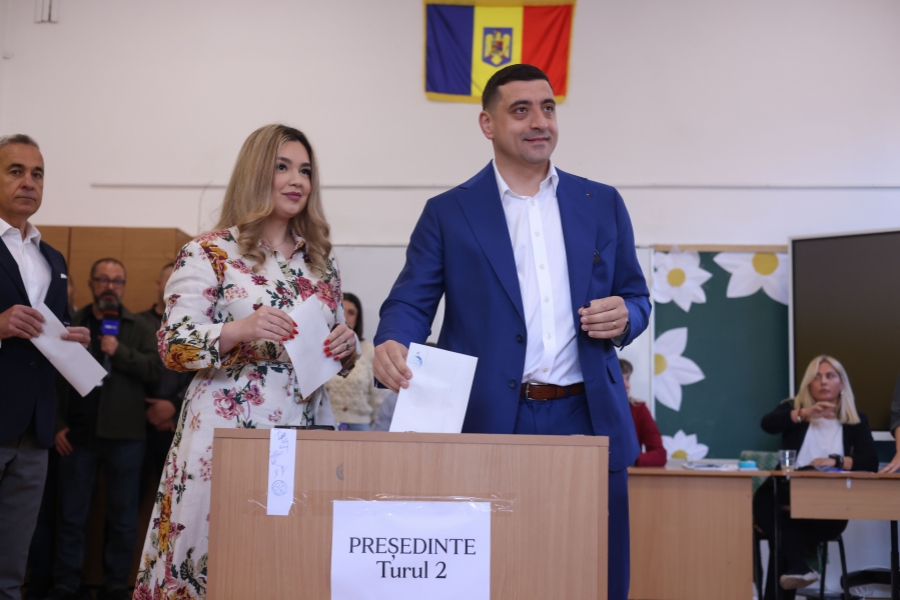 George Simion și Călin Georgescu / sursa foto: Inquam Photos