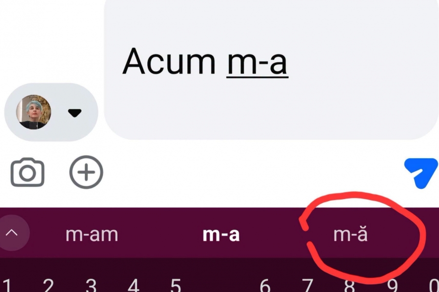 Telefonul mi-a sugerat o formă agramată a unui cuvânt, care nu există în limba română. Mă întristează teribil, pentru că mă tem că ăsta va fi viitorul omenirii