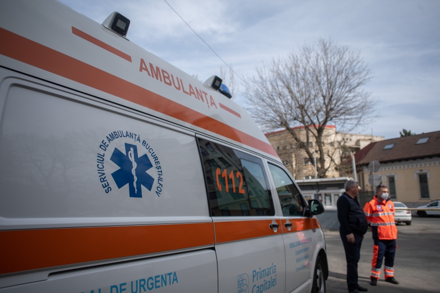 Ambulanta atacata TikTok / sursa foto: Inquam Photos