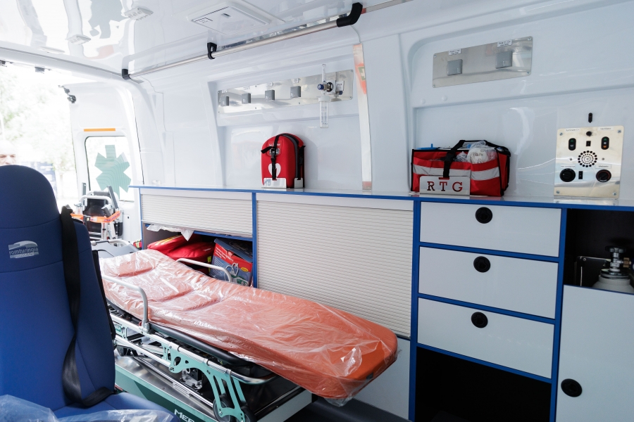 Ambulanta atacata TikTok / sursa foto: Inquam Photos