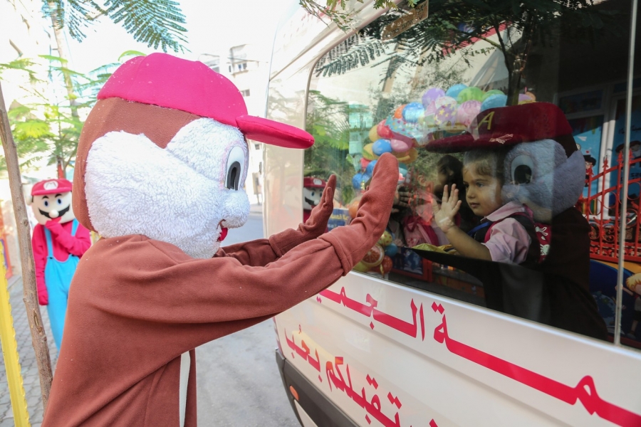 Copii in Gaza / sursa foto: Profimedia