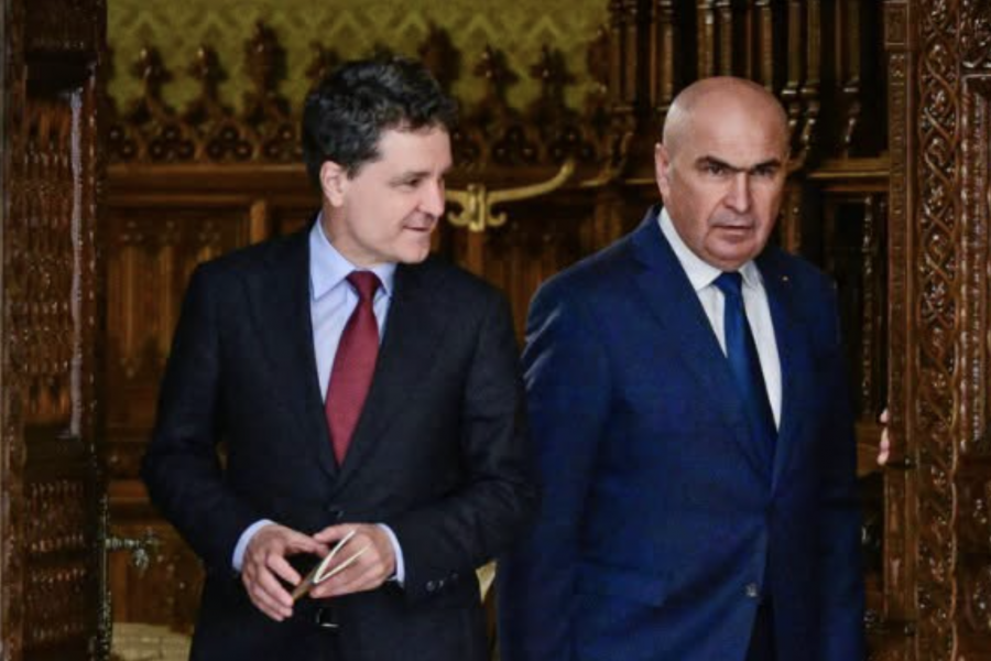 Nicusor Dan si Ilie Bolojan