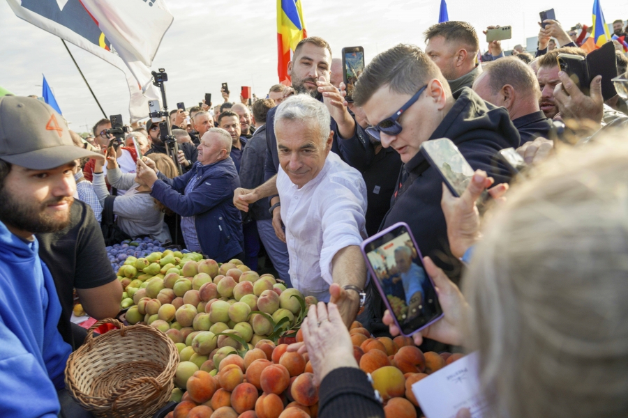 Calin Georgescu la Oradea / sursa foto: Inquam Photos